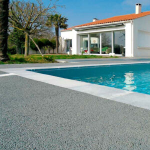 Waterdoorlatend beton grijs