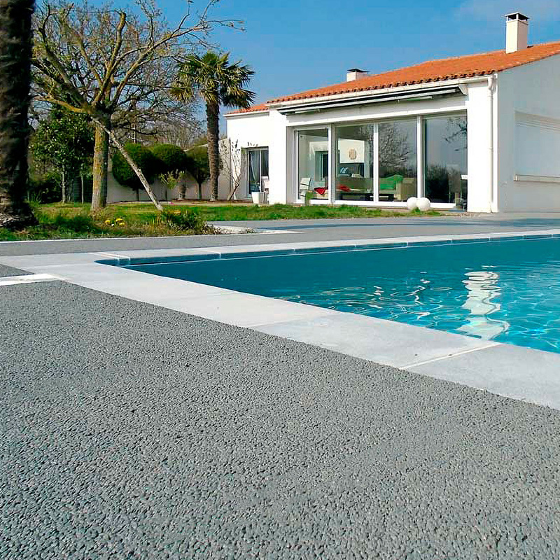 Waterdoorlatend beton grijs