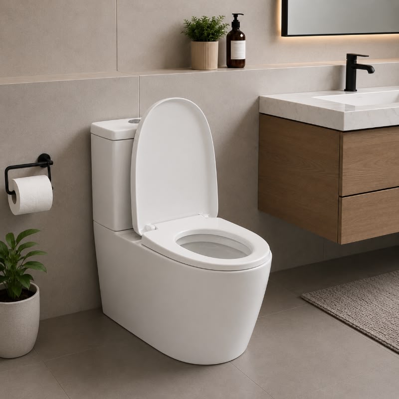 Toiletpot, wit